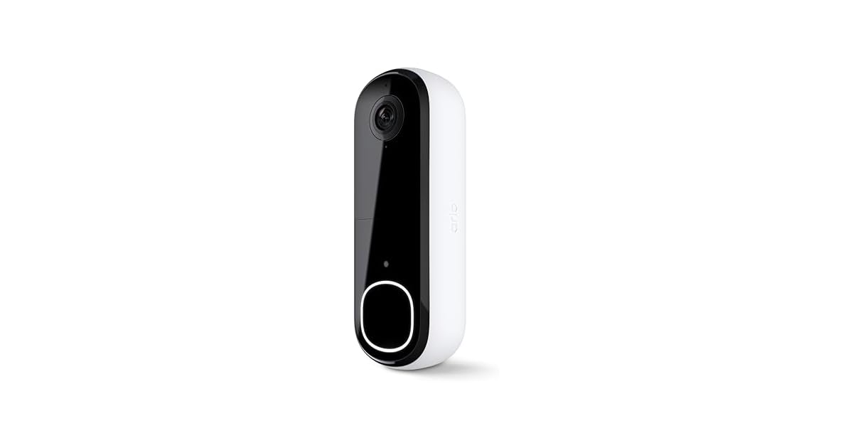 Chuông Cửa Video 2K Arlo Video Doorbell Gen 2 (Kèm Chime 2) 2026