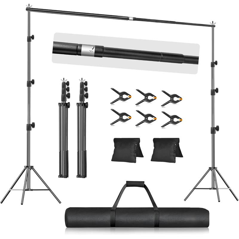EMART Backdrop Kit (phông nền xanh + vải muslin)