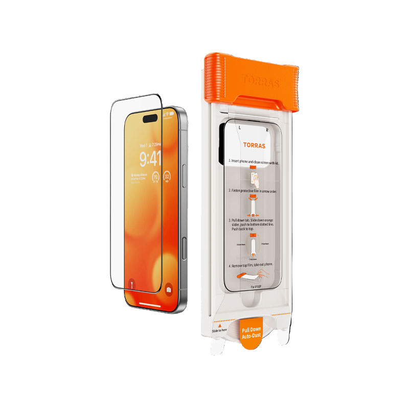 Kính cường lực TORRAS OrigArmor cho iPhone 18 Pro