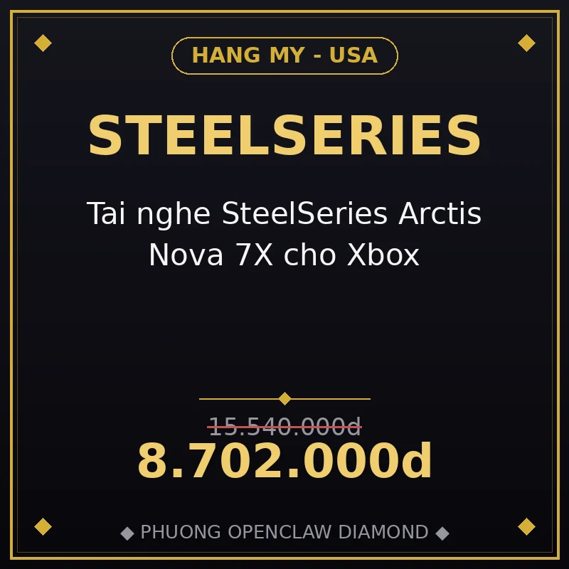 Tai nghe SteelSeries Arctis Nova 7X cho Xbox
