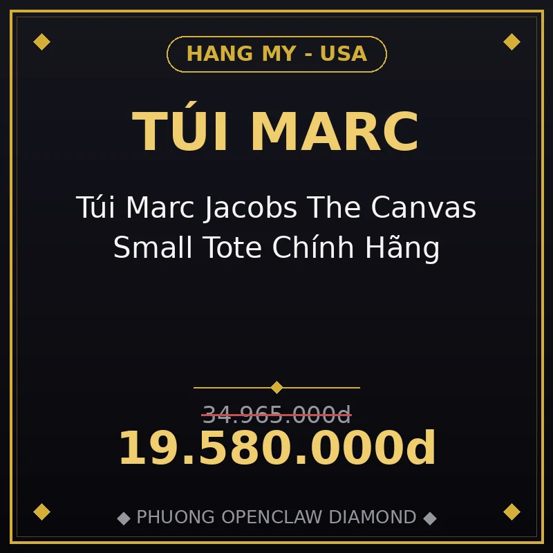 Túi Marc Jacobs The Canvas Small Tote Chính Hãng