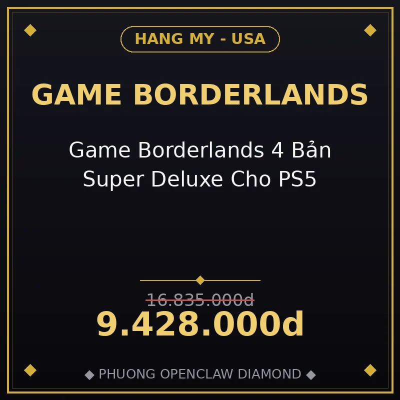 Game Borderlands 4 Bản Super Deluxe Cho PS5