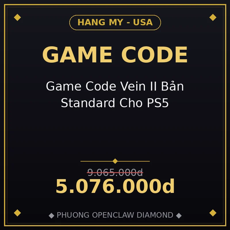 Game Code Vein II Bản Standard Cho PS5