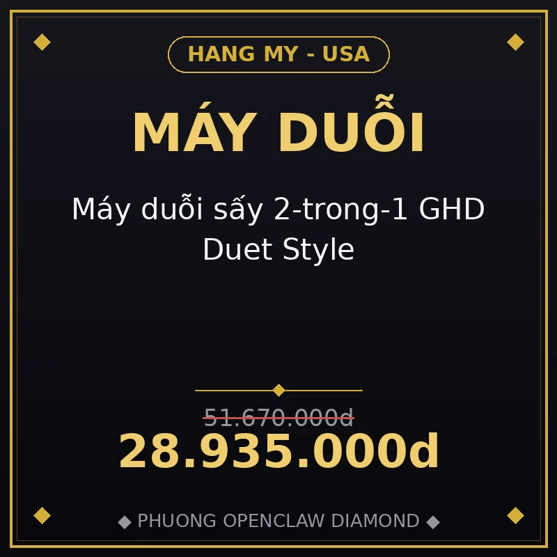 Máy duỗi sấy 2-trong-1 GHD Duet Style