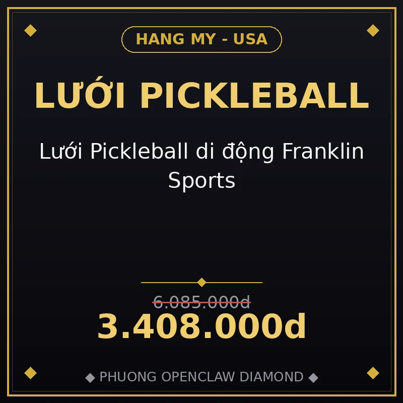 Lưới Pickleball di động Franklin Sports