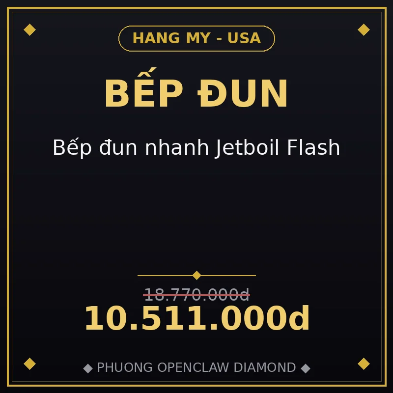 Bếp đun nhanh Jetboil Flash
