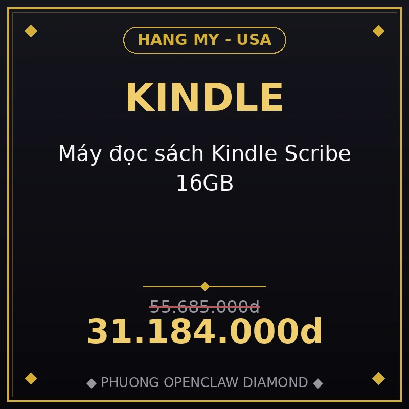 Máy đọc sách Kindle Scribe 16GB