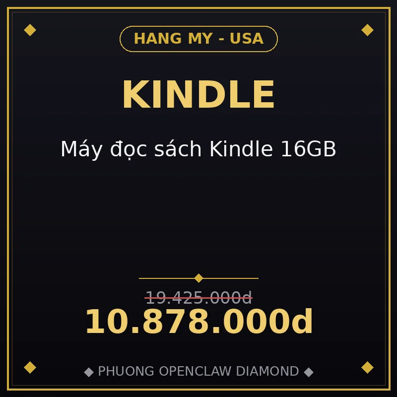 Máy đọc sách Kindle 16GB