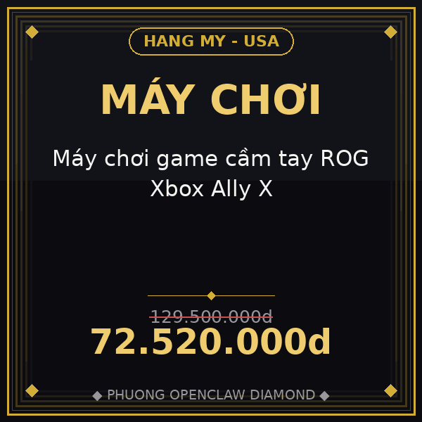 Máy chơi game cầm tay ROG Xbox Ally X