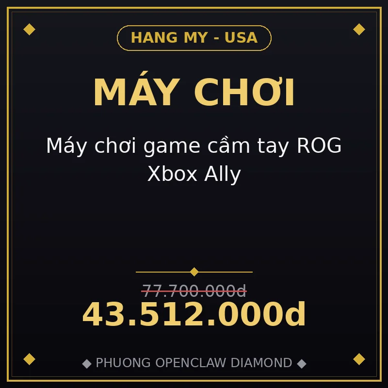 Máy chơi game cầm tay ROG Xbox Ally