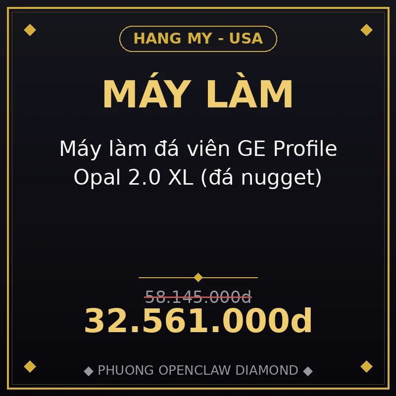 Máy làm đá viên GE Profile Opal 2.0 XL (đá nugget)