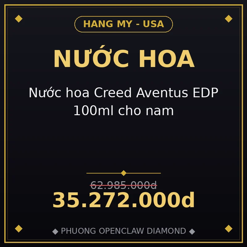 Nước hoa Creed Aventus EDP 100ml cho nam