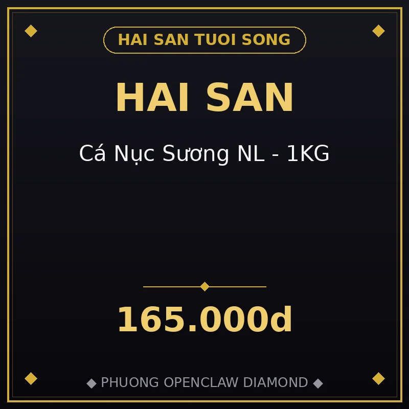 🐟 Cá Nục Sương NL - 1KG