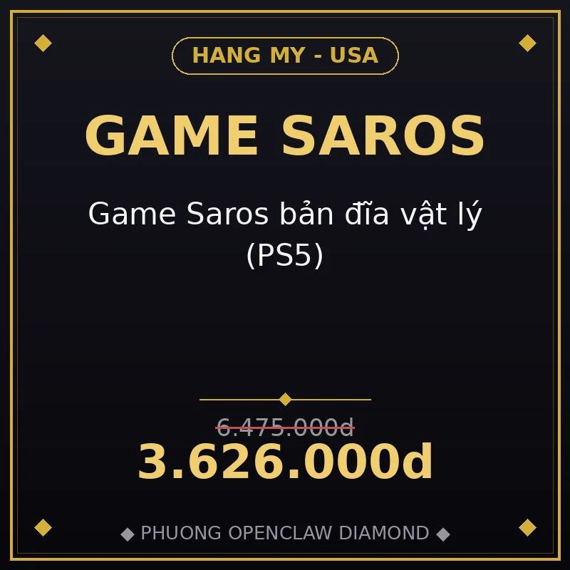 Game Saros bản đĩa vật lý (PS5)
