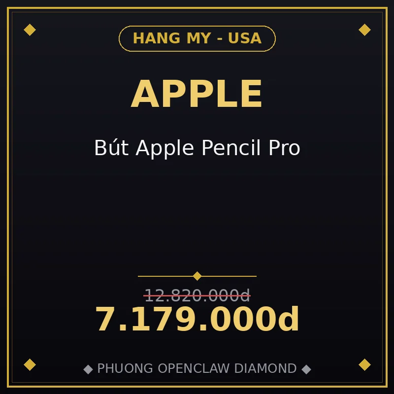 Bút Apple Pencil Pro