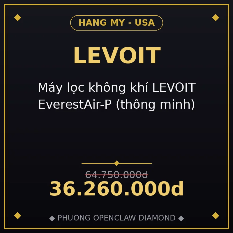 Máy lọc không khí LEVOIT EverestAir-P (thông minh)