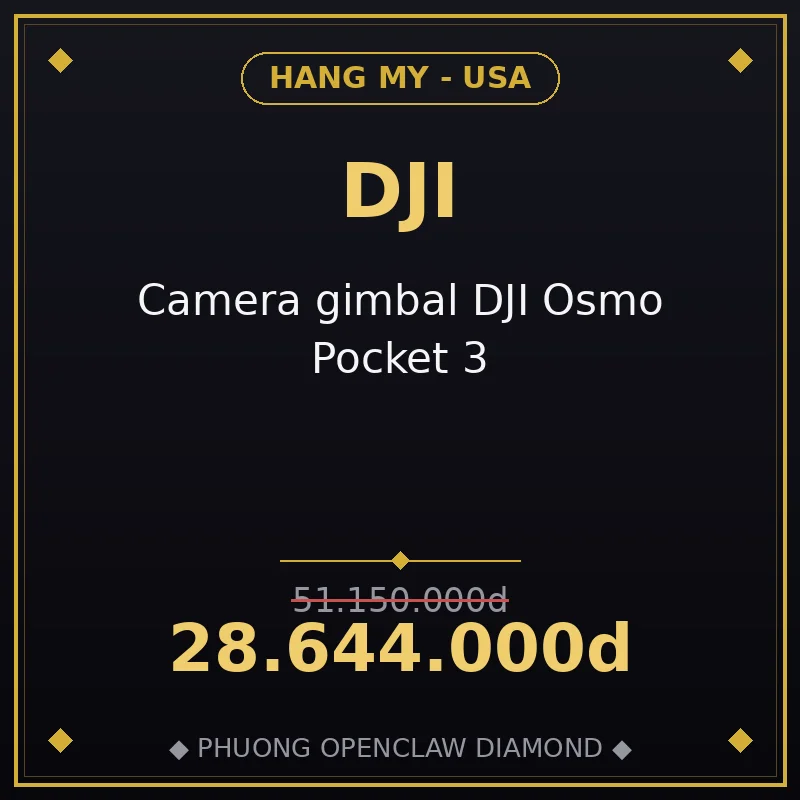 Camera gimbal DJI Osmo Pocket 3