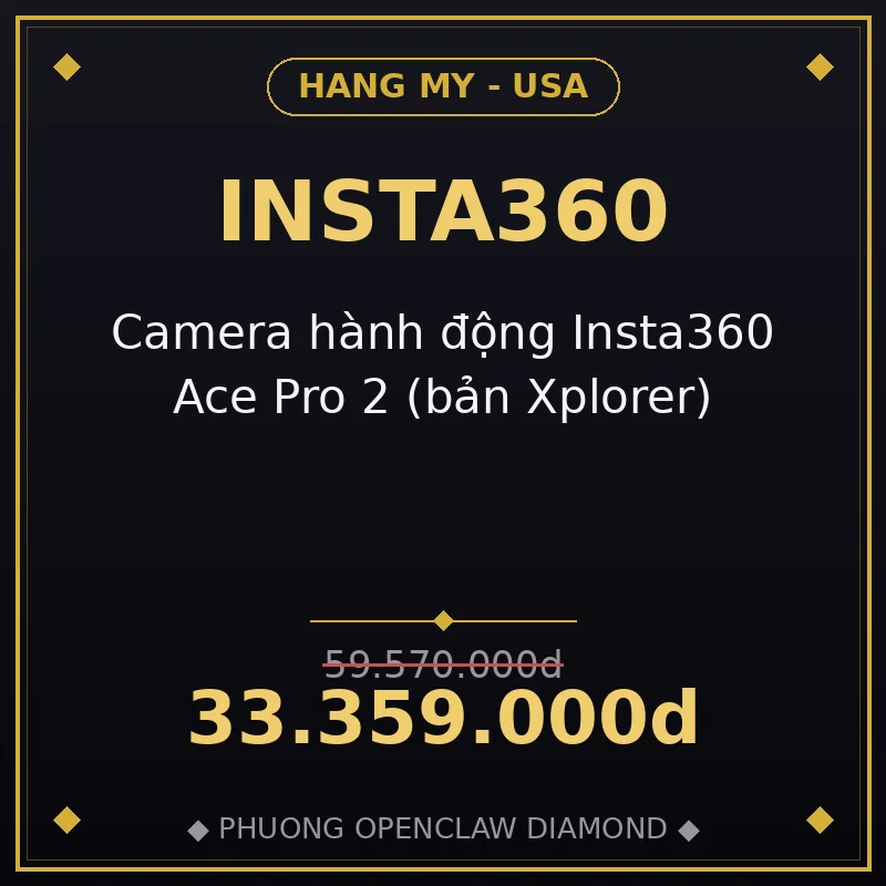Camera hành động Insta360 Ace Pro 2 (bản Xplorer)