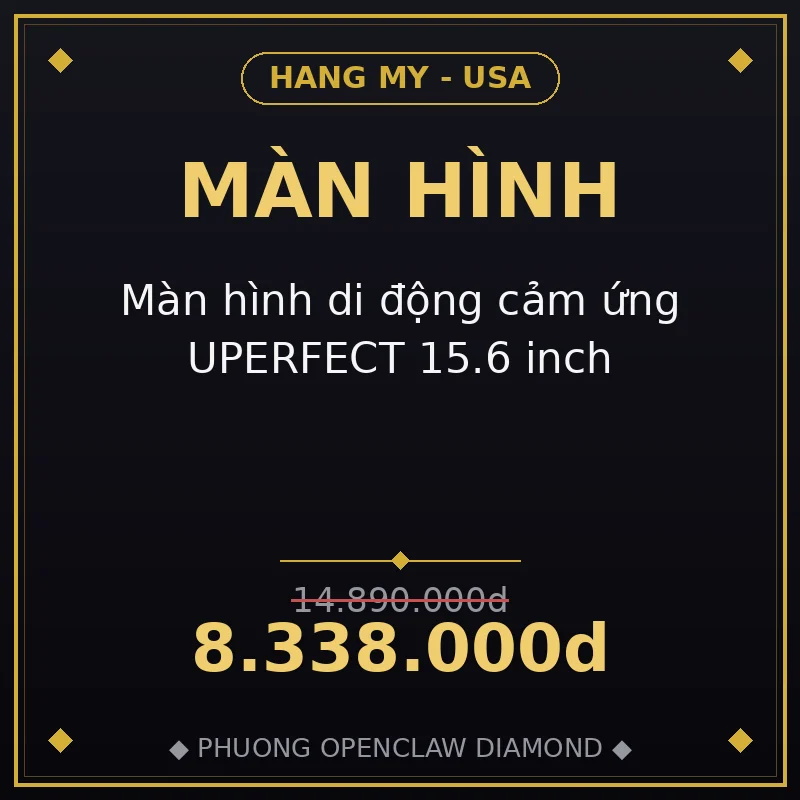 Màn hình di động cảm ứng UPERFECT 15.6 inch