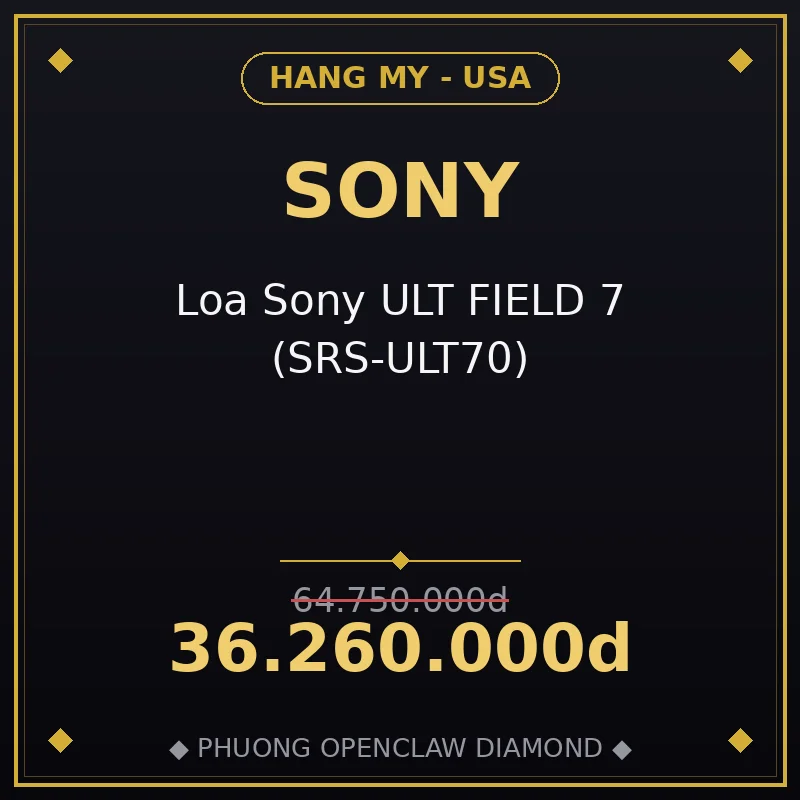 Loa Sony ULT FIELD 7 (SRS-ULT70)