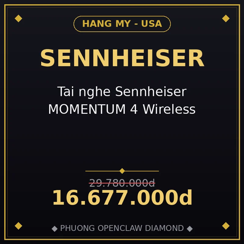 Tai nghe Sennheiser MOMENTUM 4 Wireless