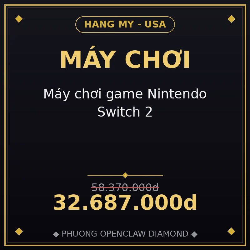 Máy chơi game Nintendo Switch 2