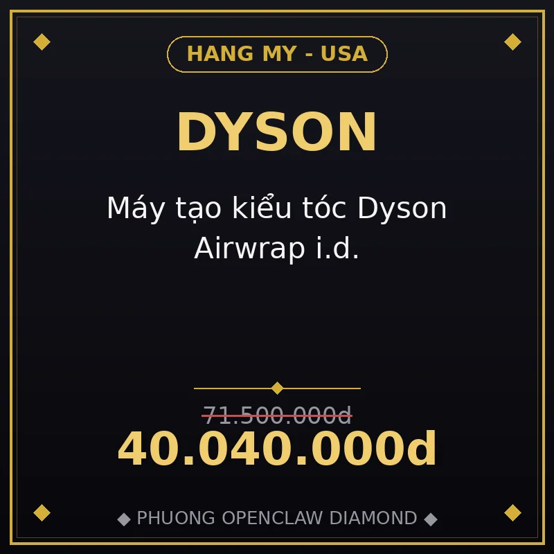 Máy tạo kiểu tóc Dyson Airwrap i.d.