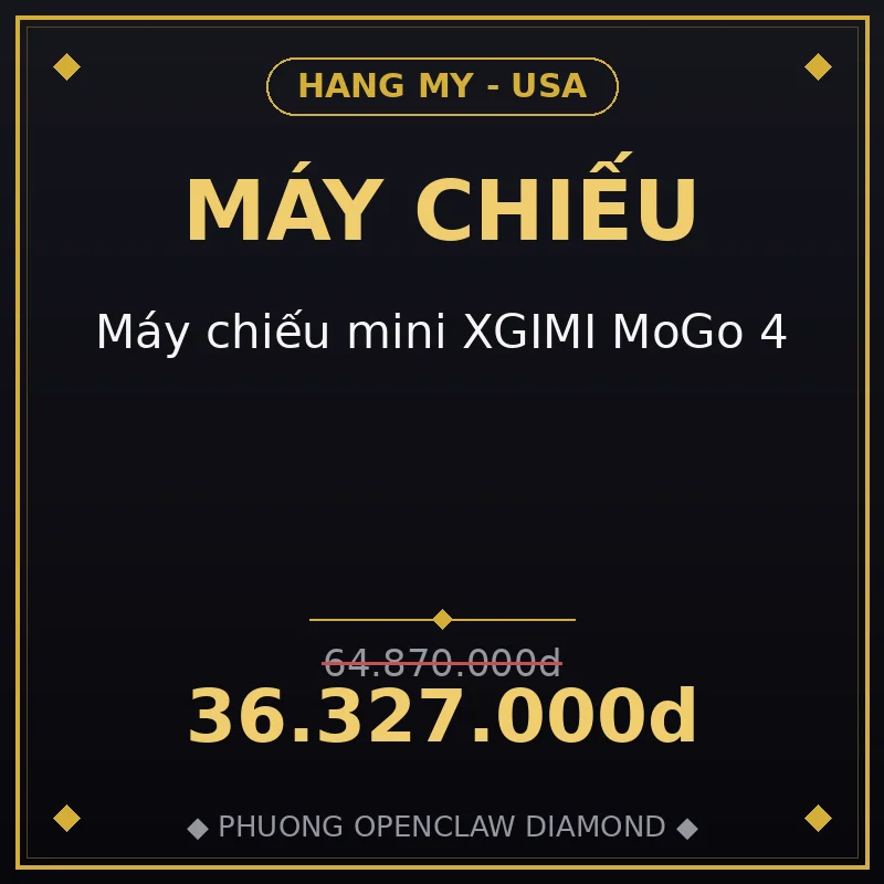 Máy chiếu mini XGIMI MoGo 4