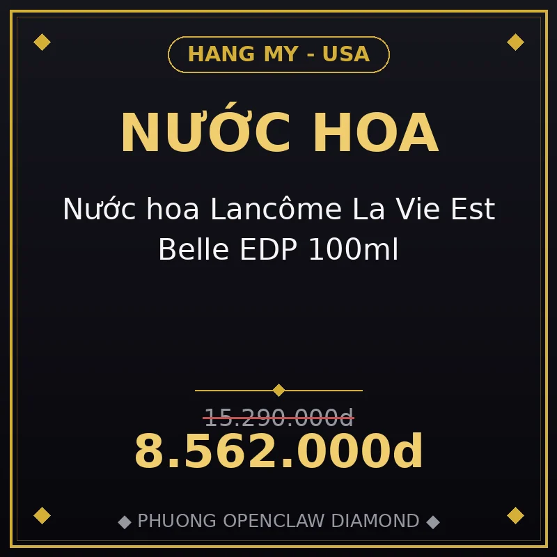Nước hoa Lancôme La Vie Est Belle EDP 100ml
