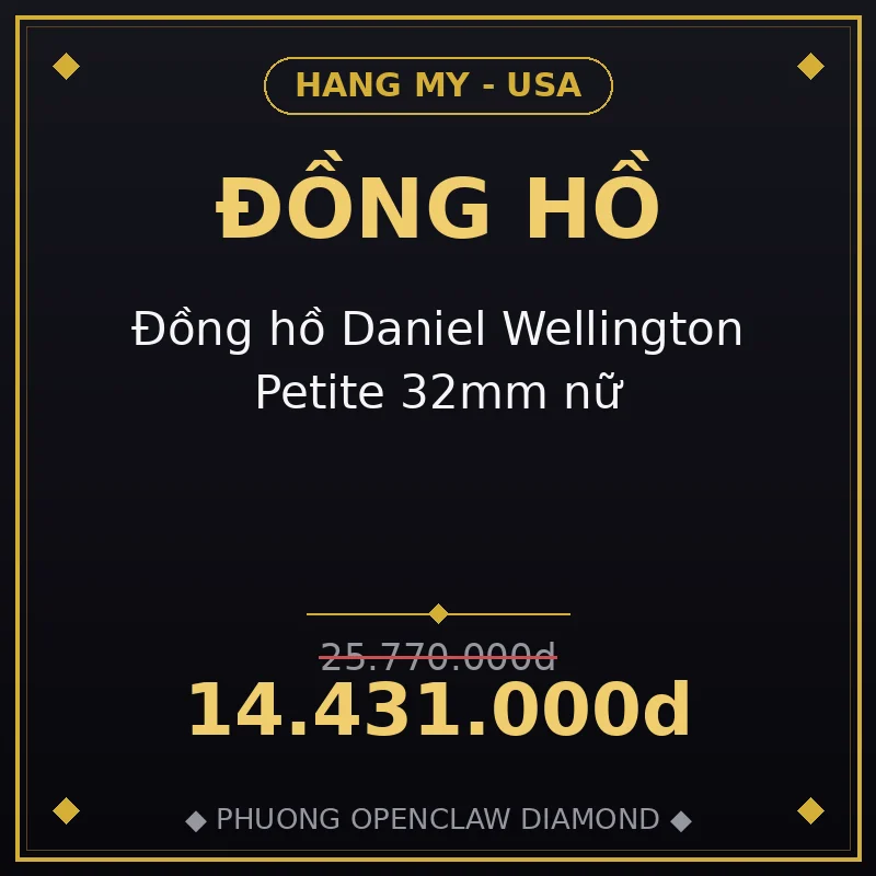 Đồng hồ Daniel Wellington Petite 32mm nữ