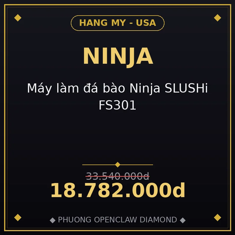 Máy làm đá bào Ninja SLUSHi FS301
