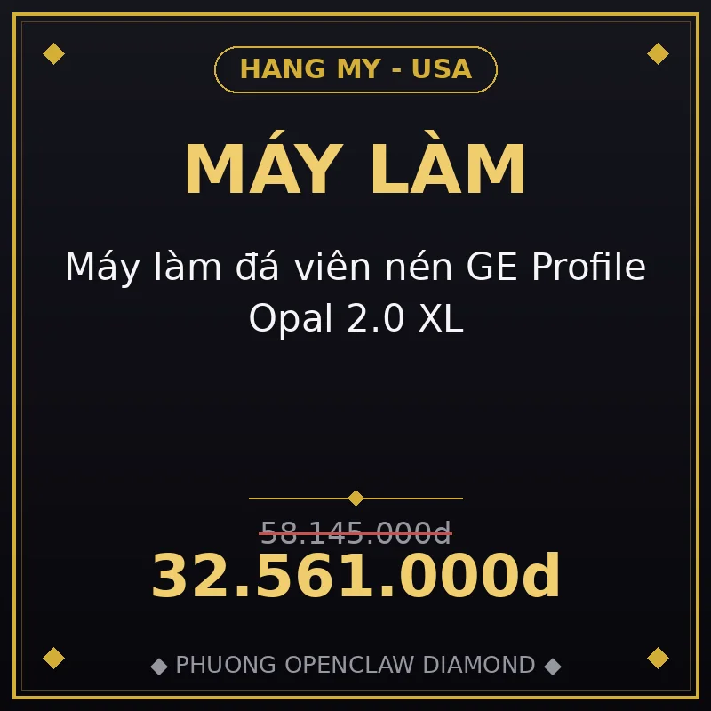 Máy làm đá viên nén GE Profile Opal 2.0 XL