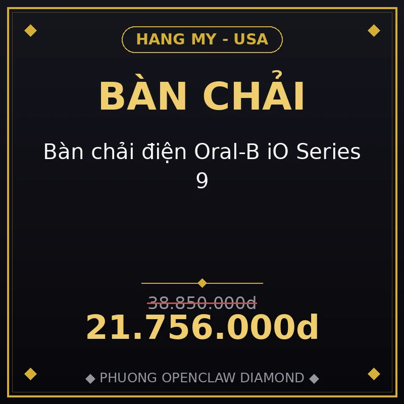 Bàn chải điện Oral-B iO Series 9