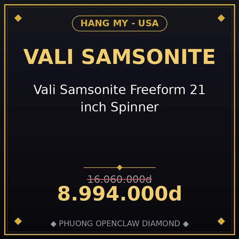 Vali Samsonite Freeform 21 inch Spinner