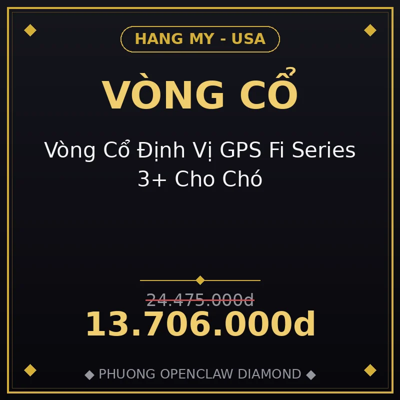 Vòng Cổ Định Vị GPS Fi Series 3+ Cho Chó