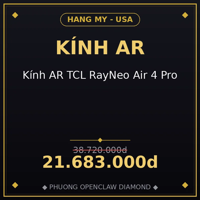 Kính AR TCL RayNeo Air 4 Pro