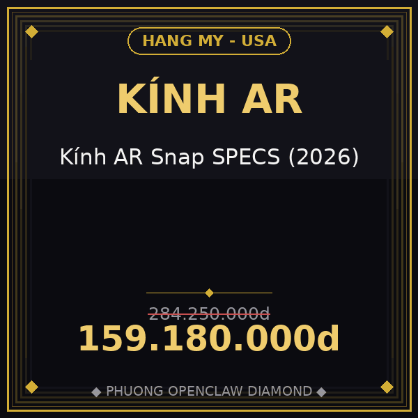 Kính AR Snap SPECS (2026)