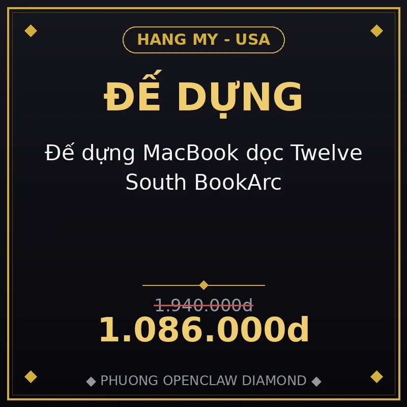 Đế dựng MacBook dọc Twelve South BookArc