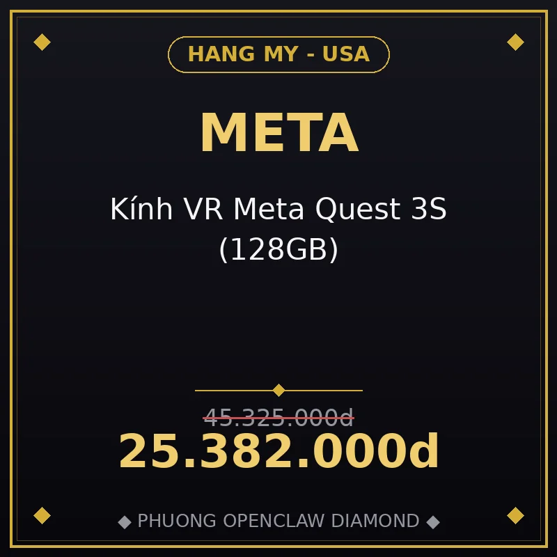 Kính VR Meta Quest 3S (128GB)
