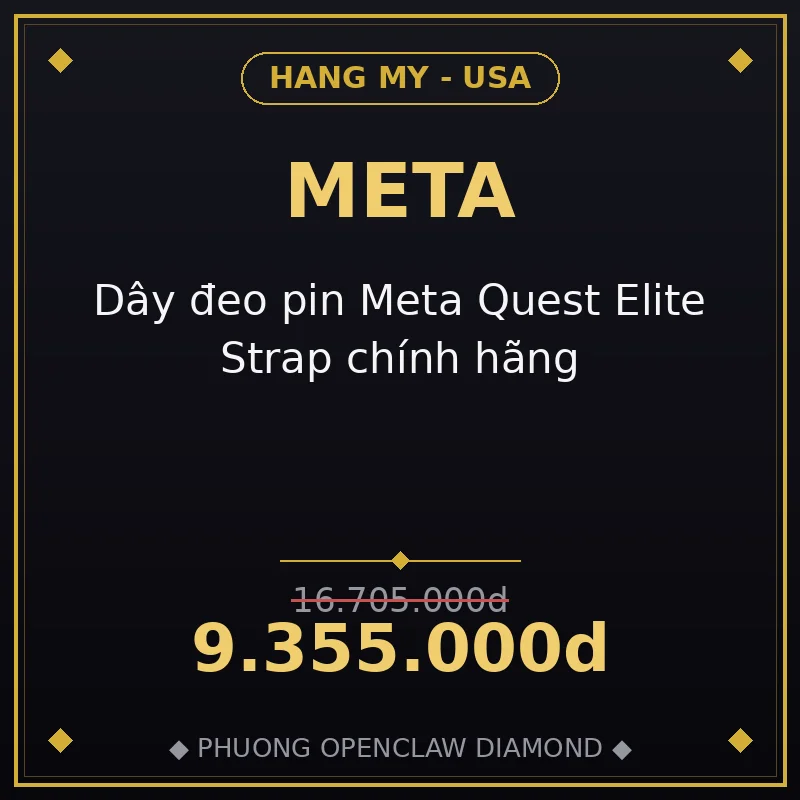 Dây đeo pin Meta Quest Elite Strap chính hãng