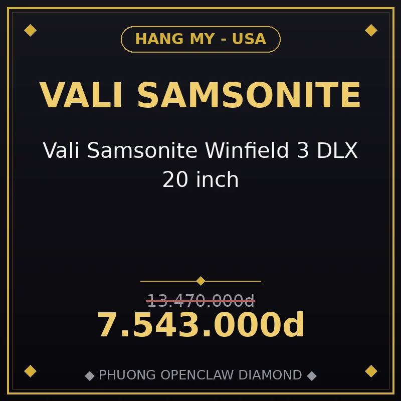 Vali Samsonite Winfield 3 DLX 20 inch
