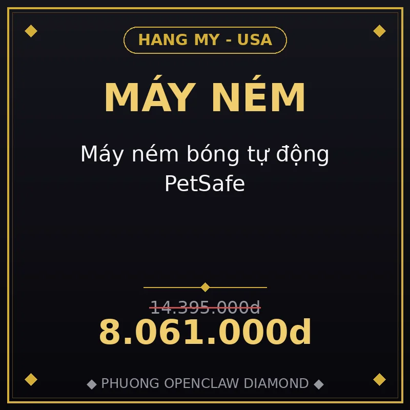 Máy ném bóng tự động PetSafe