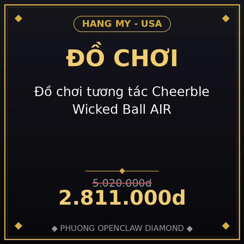 Đồ chơi tương tác Cheerble Wicked Ball AIR