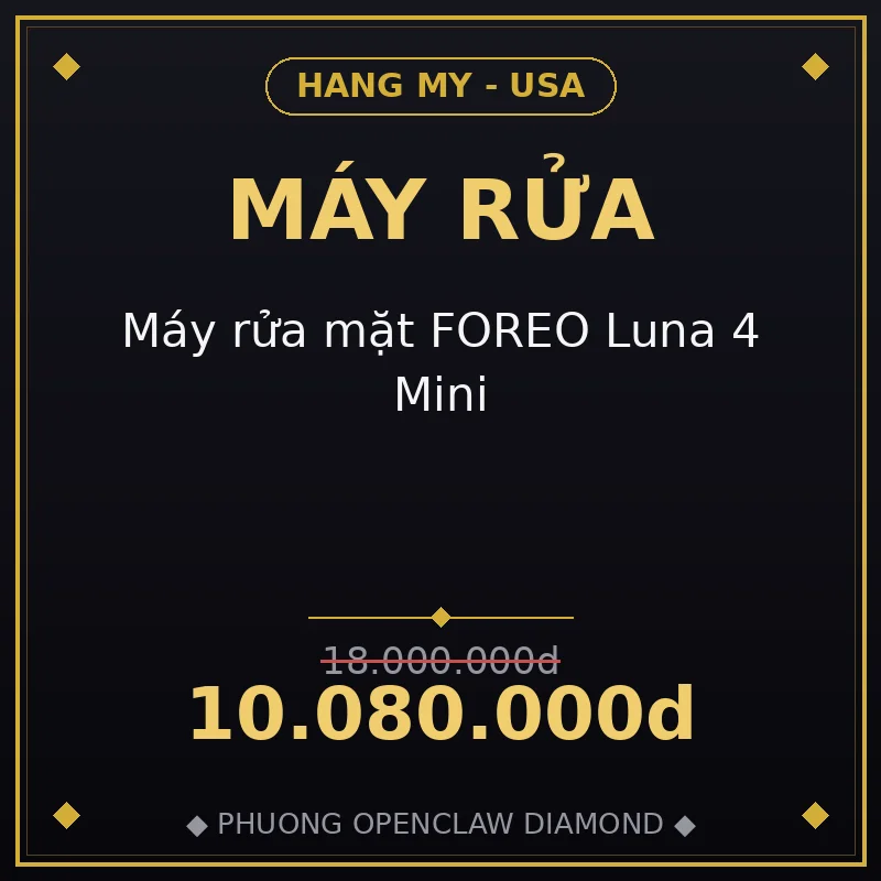 Máy rửa mặt FOREO Luna 4 Mini