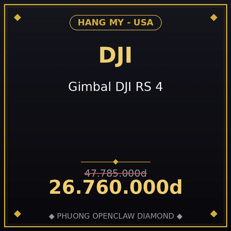 Gimbal DJI RS 4