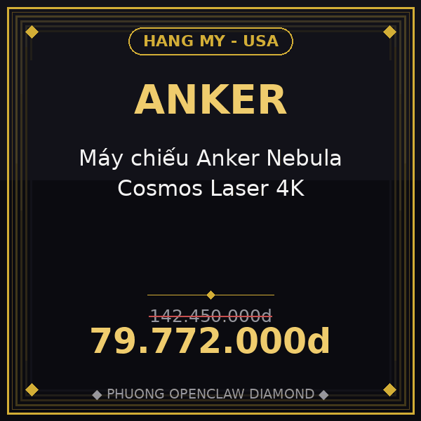 Máy chiếu Anker Nebula Cosmos Laser 4K